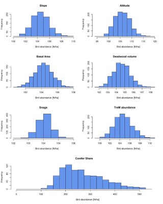 bird abundance estimates